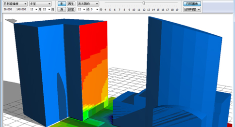 日照・日射シミュレーション 